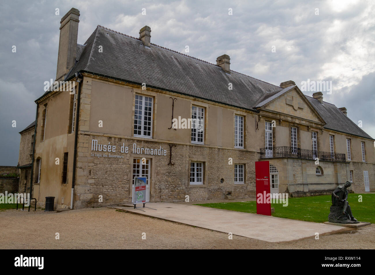 The Musee de Normandie (Museum of Normandy) in Caen, Normandy, France. Stock Photo