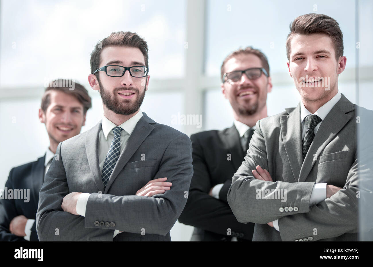portrait of a successful business team Stock Photo - Alamy