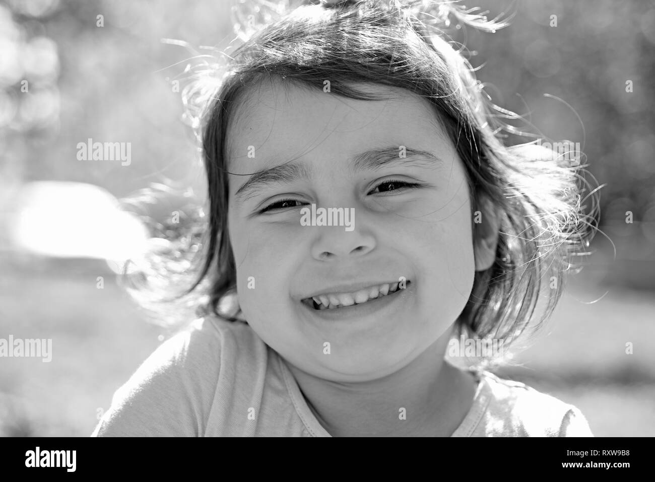 Wellbeing childhood Black and White Stock Photos & Images - Alamy