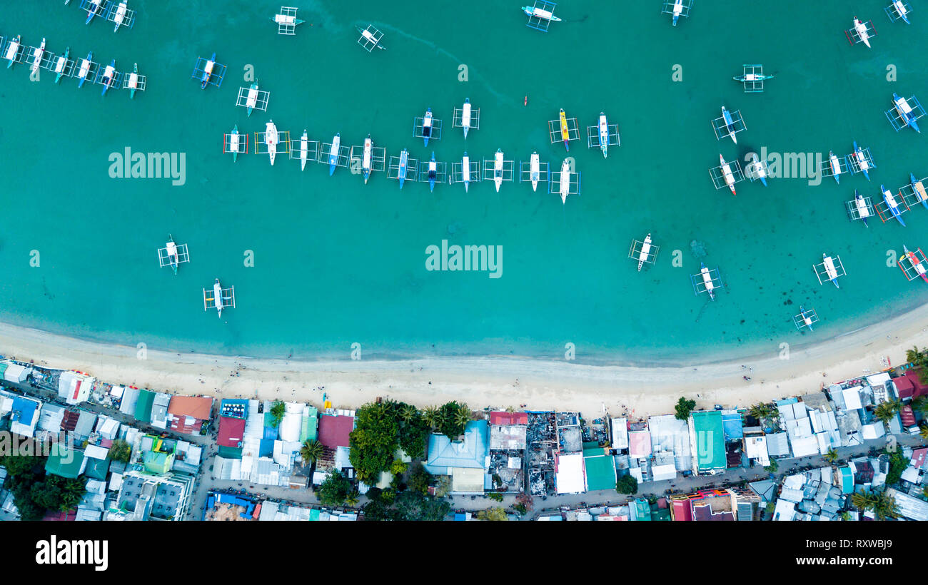 Aerial drone travel paradise island hi-res stock photography and images ...