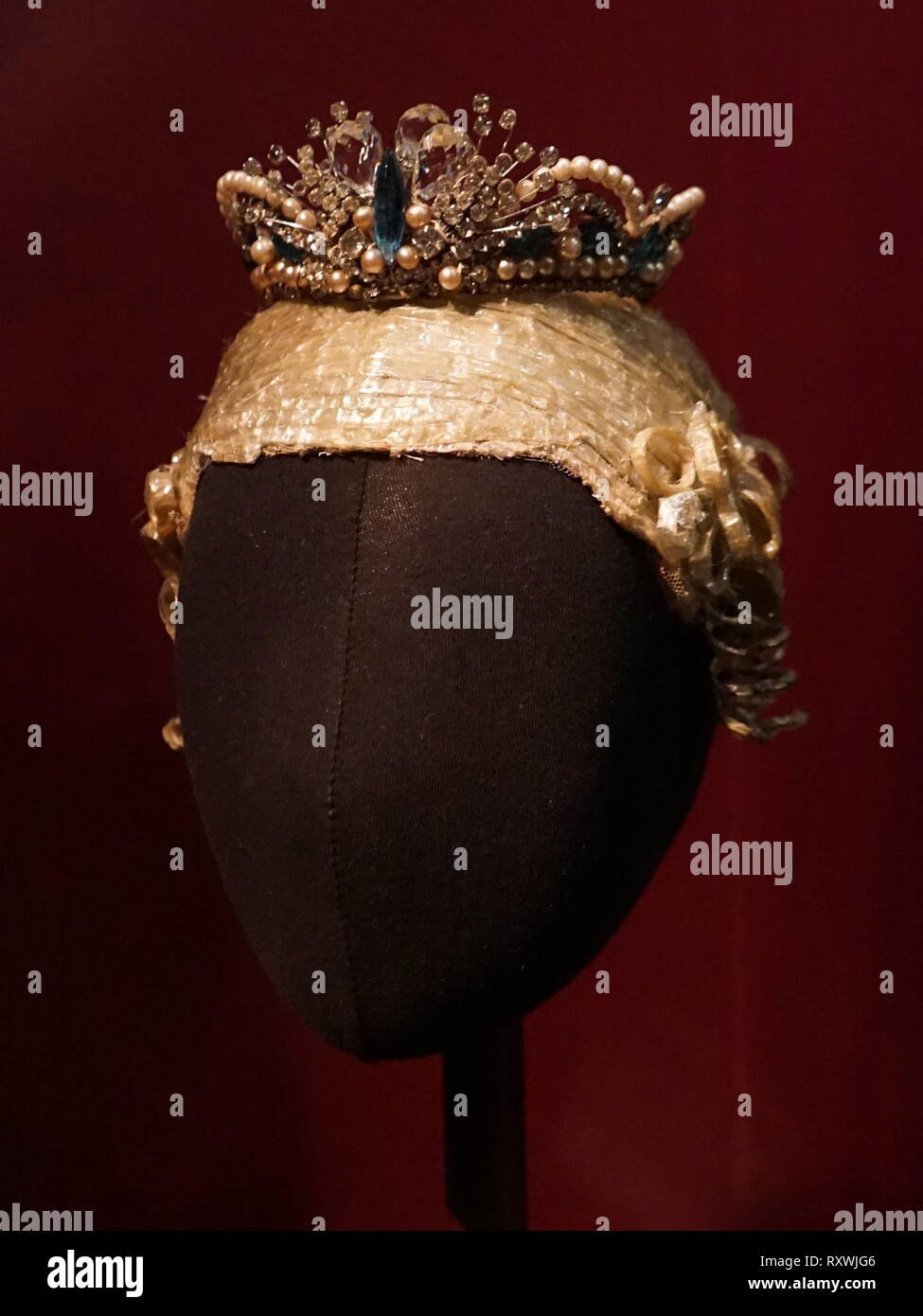 Headresses from a 1940' or 1950's Royal Opera production of the ballet 'The Nutcracker' composed