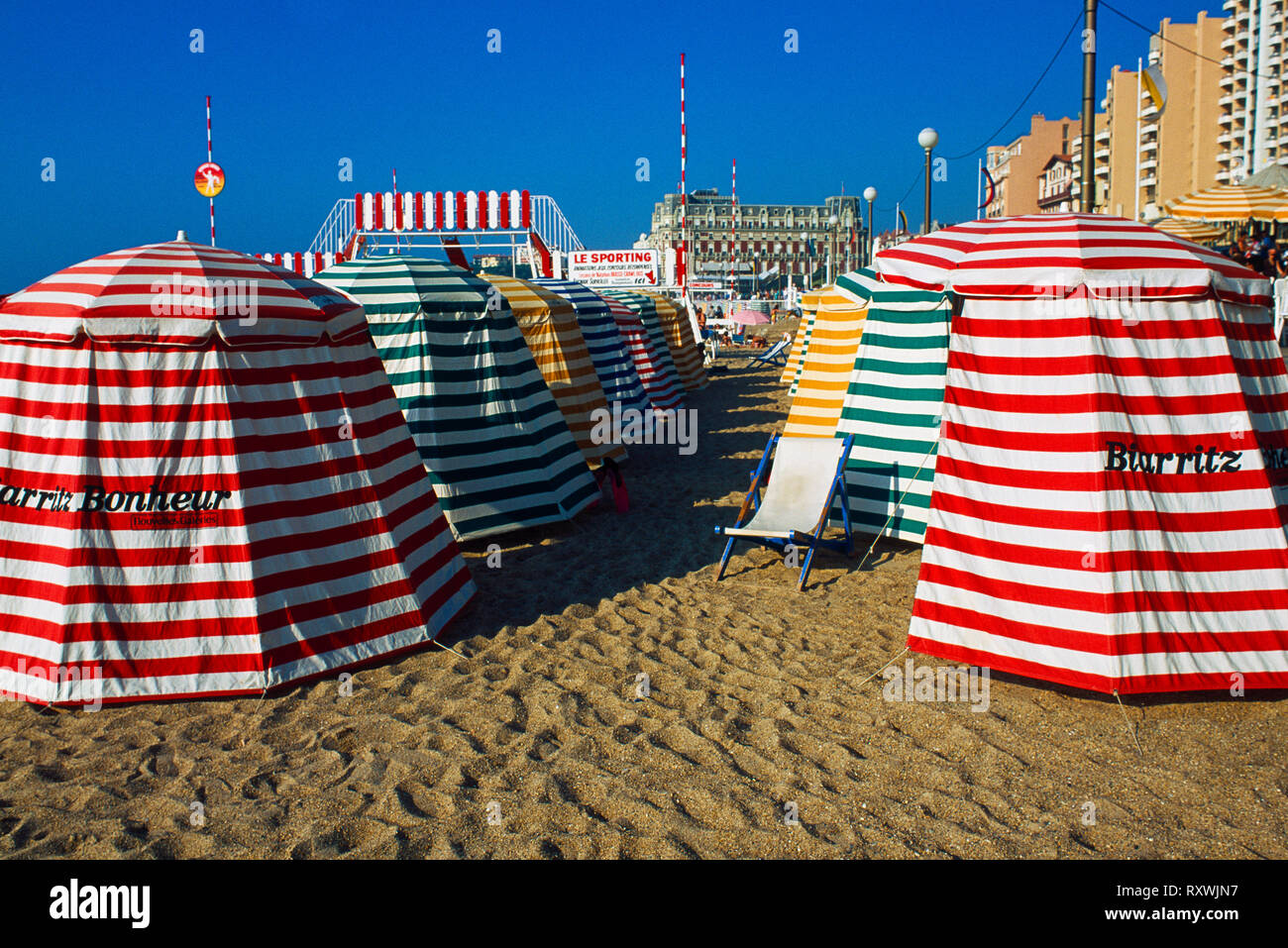 La Grande Plage Beach Biarritz Atlantic Pyrenees