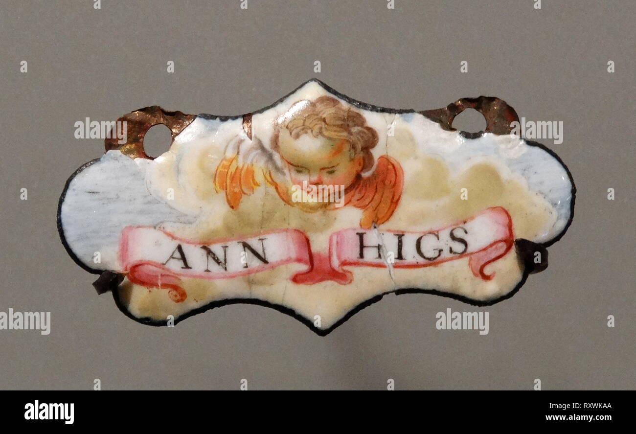 18th century Child token, given to the Foundling Hospital in London ...