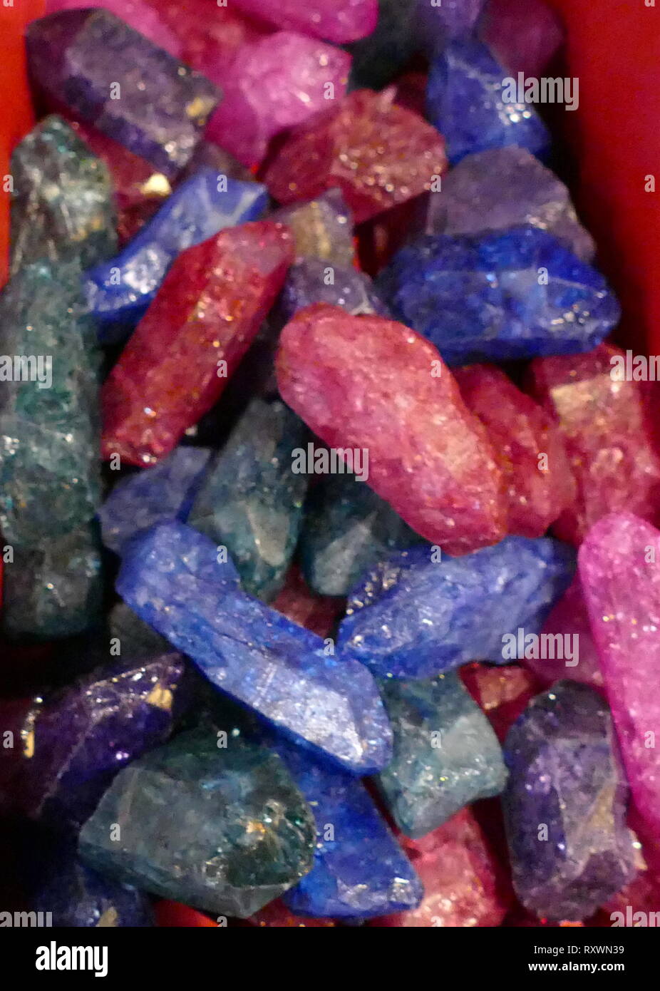 Rainbow Quartz Crystal gained its name due to the breathtaking rainbows