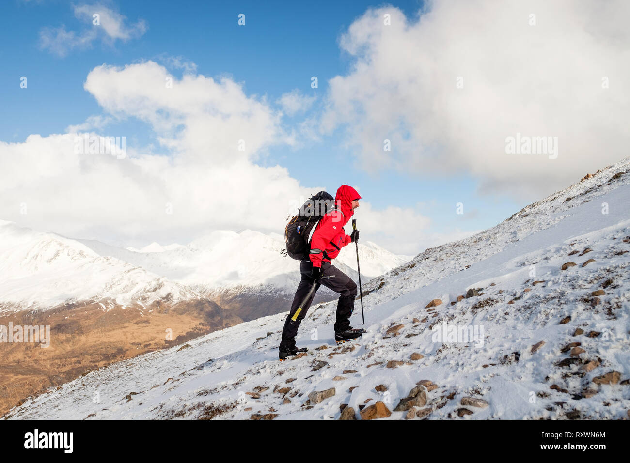 Walking ice axe pole hires stock photography and images Alamy