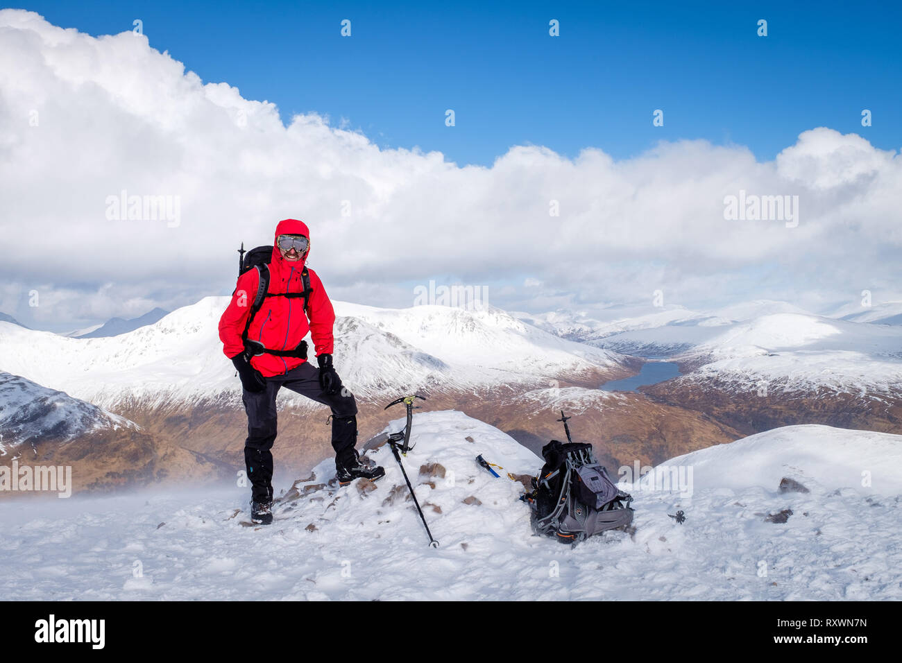 Walking ice axe pole hires stock photography and images Alamy