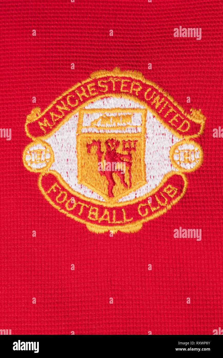 manchester united jersey logo