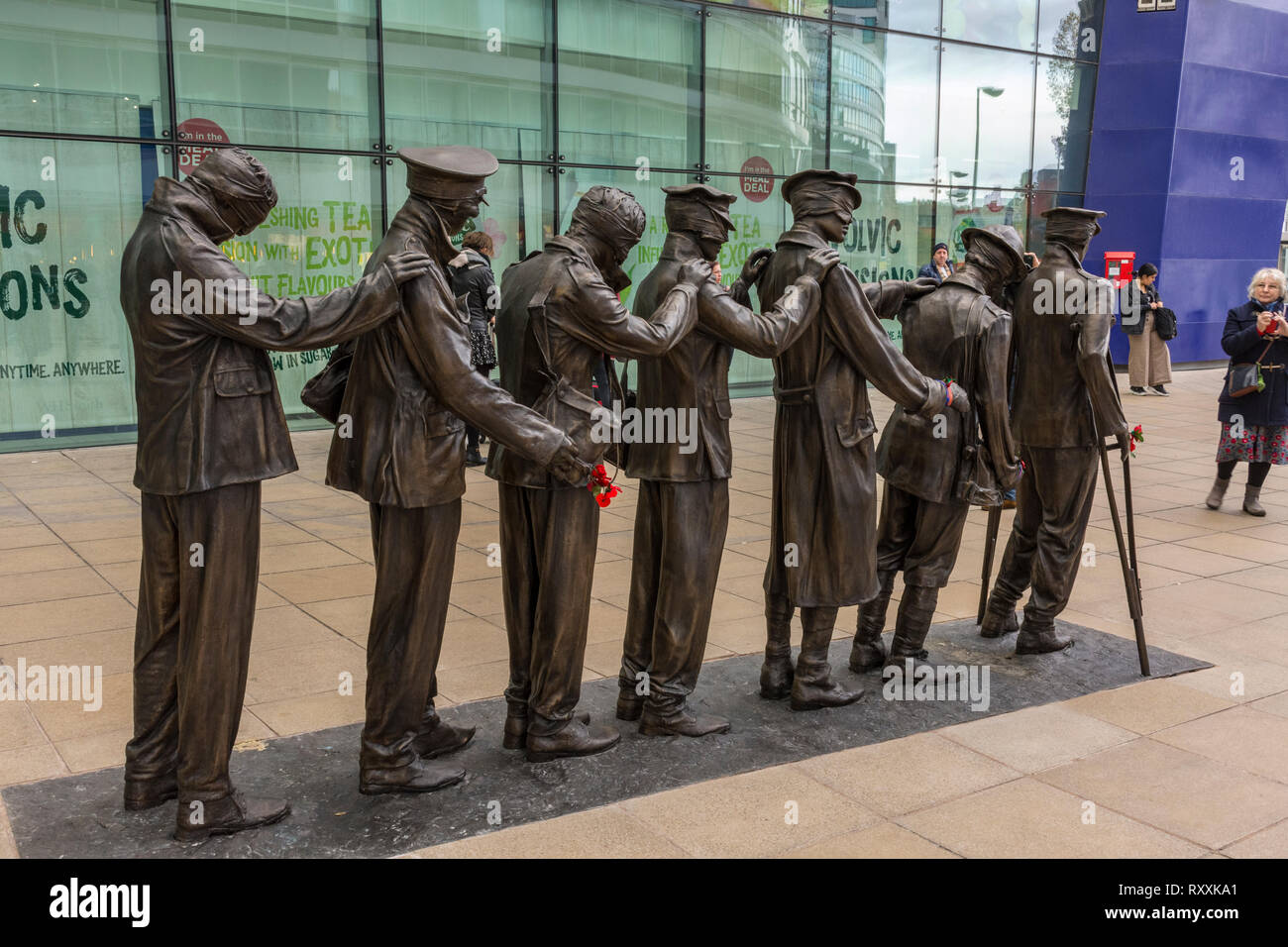 Victory over blindness piccadilly hires stock photography and images