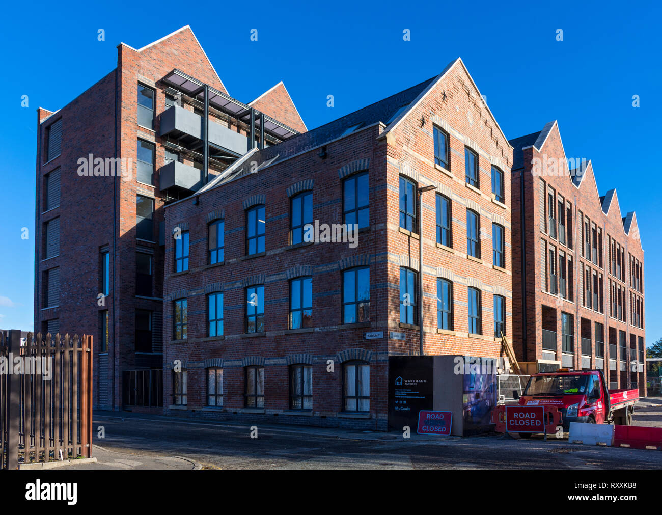 The Warehaus development, converting an early 20th century warehouse