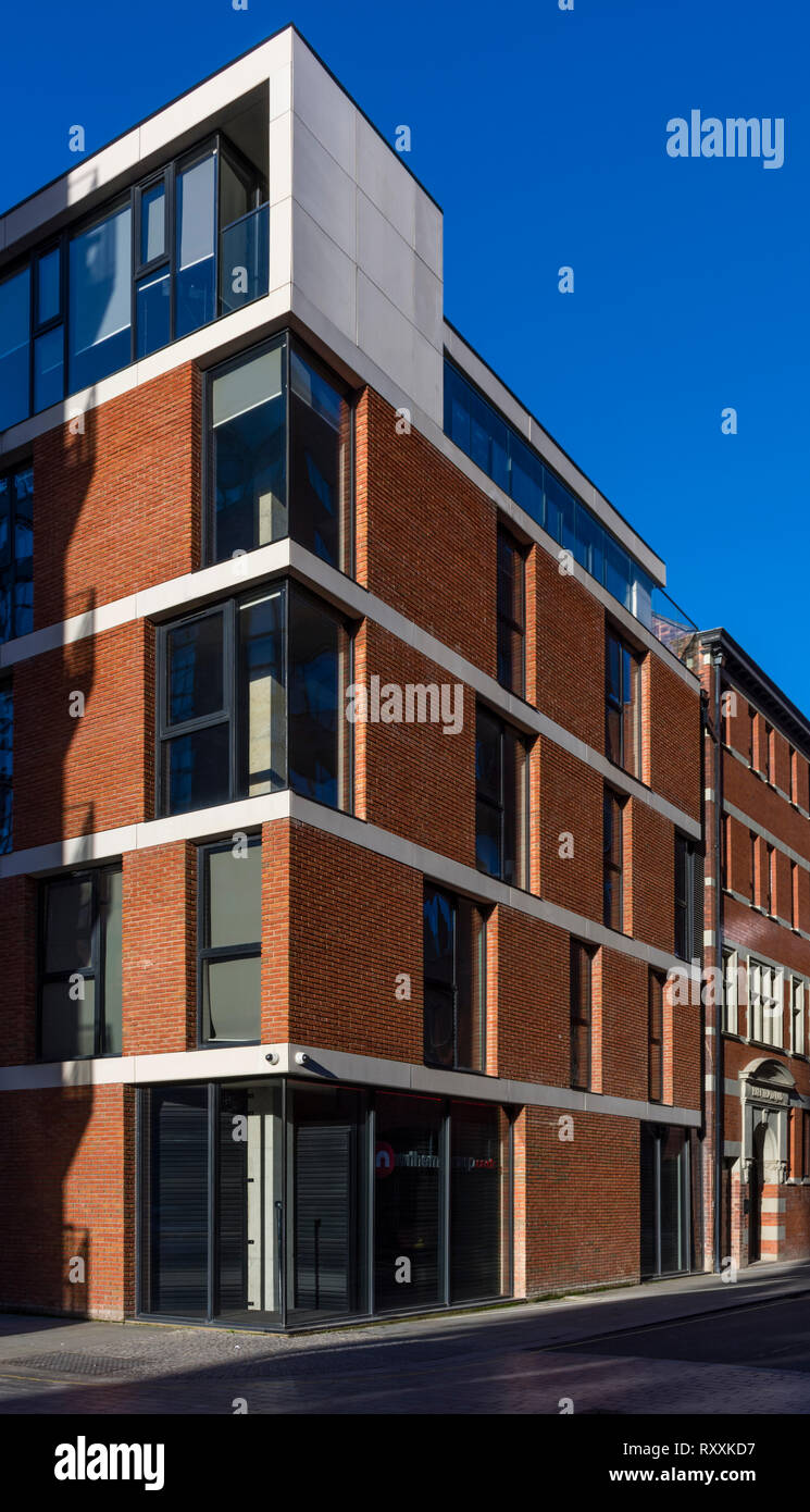 The Jactin House office block building, Ancoats, Manchester, England, UK Stock Photo
