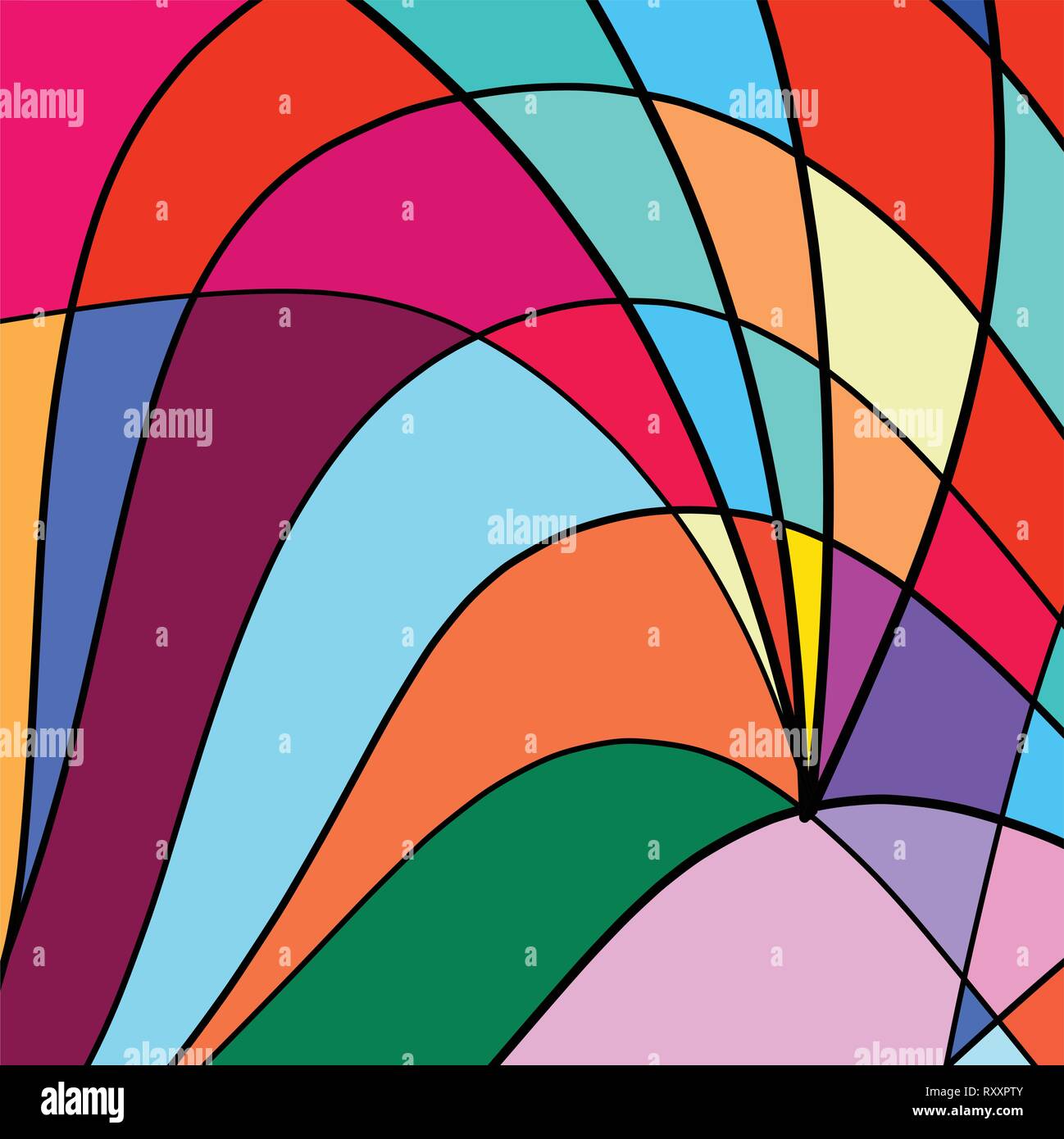 Abstract drawing background vector illustration Stock Vector Image