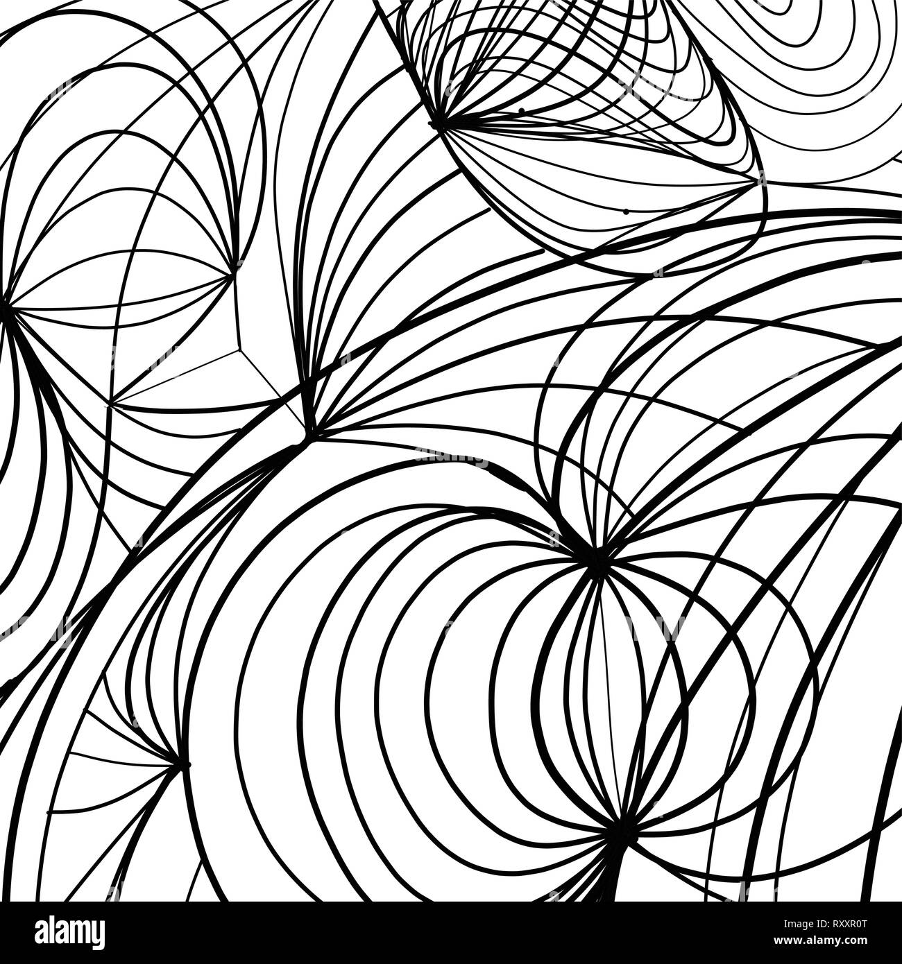 Abstract drawing background vector illustration Stock Vector Image