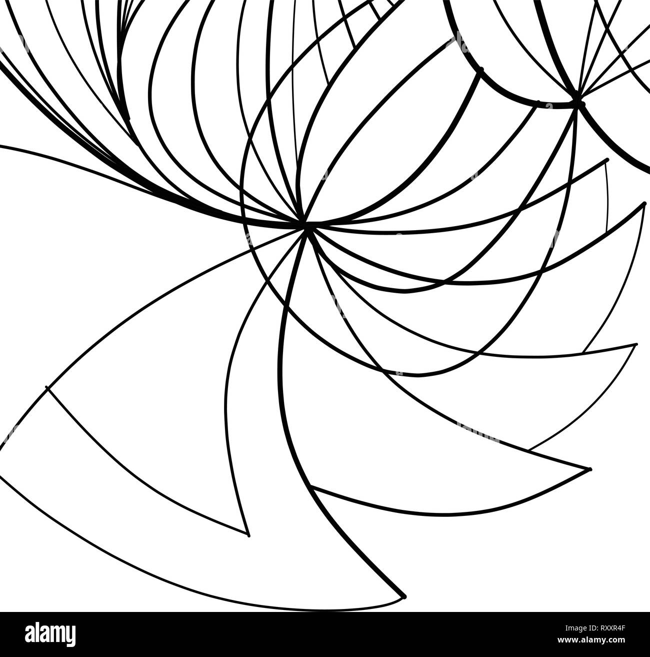 Abstract drawing background vector illustration Stock Vector Image