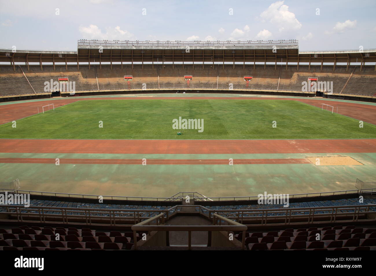 Mandela National Stadium, Namboole, Kampala, Uganda, East Africa Stock