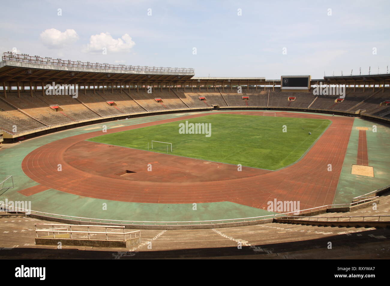 Mandela National Stadium, Namboole, Kampala, Uganda, East Africa Stock