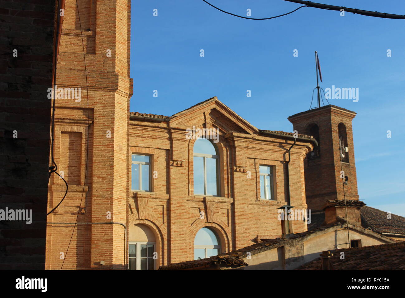 Santuario Santa Maria Goretti Stock Photo