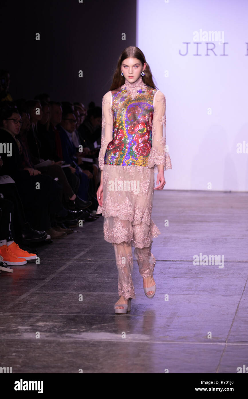 Jiri Kalfar's NYFW debut featuring legendary Czech Supermodels Paulina