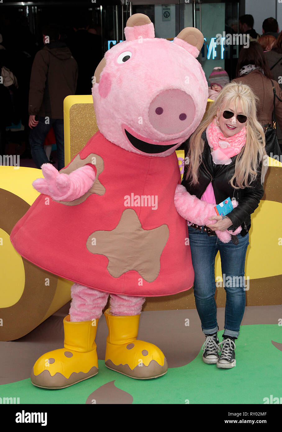 Feb 01 2015 London England UK Peppa Pig The Golden Boots UK 