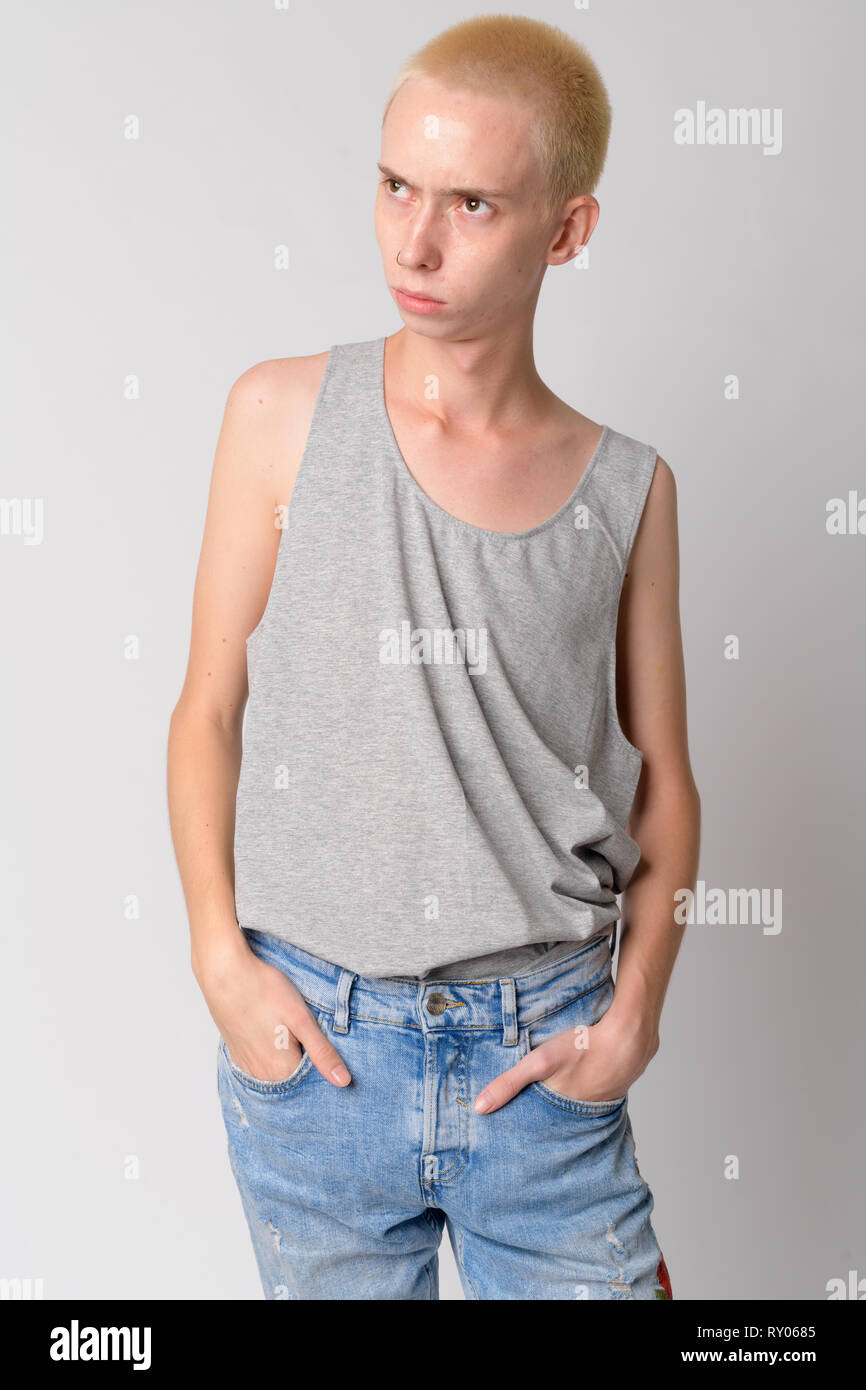 Androgynous model hi-res stock photography and images - Alamy