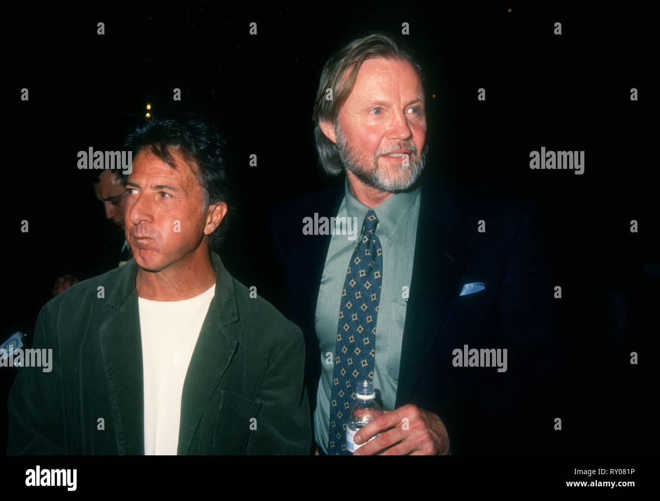 LOS ANGELES, CA FEBRUARY 16 Actor Dustin Hoffman and actor Jon