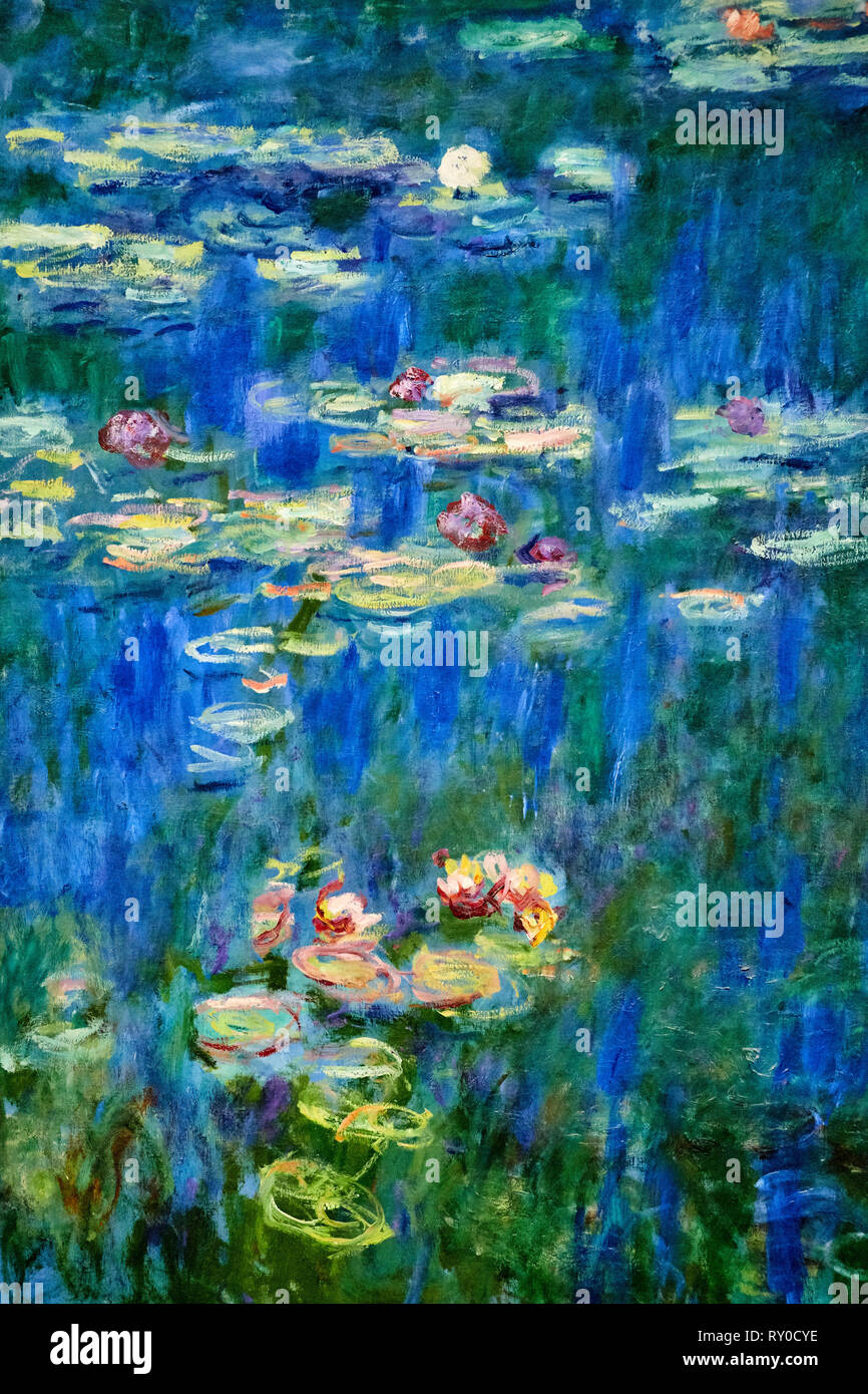 Claude monet les nympheas hi-res stock photography and