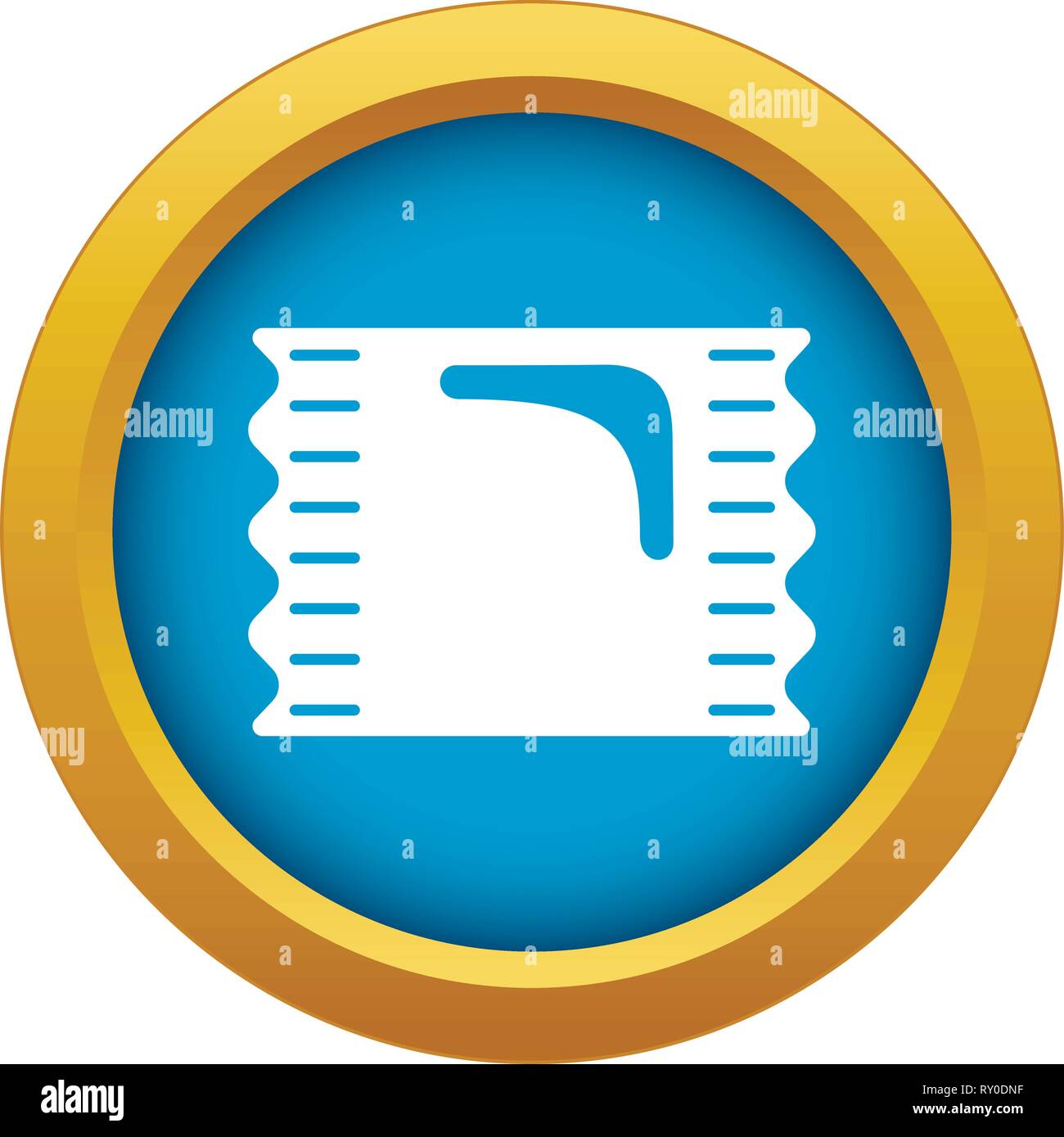 Pack candy icon blue vector isolated Stock Vector Image & Art - Alamy