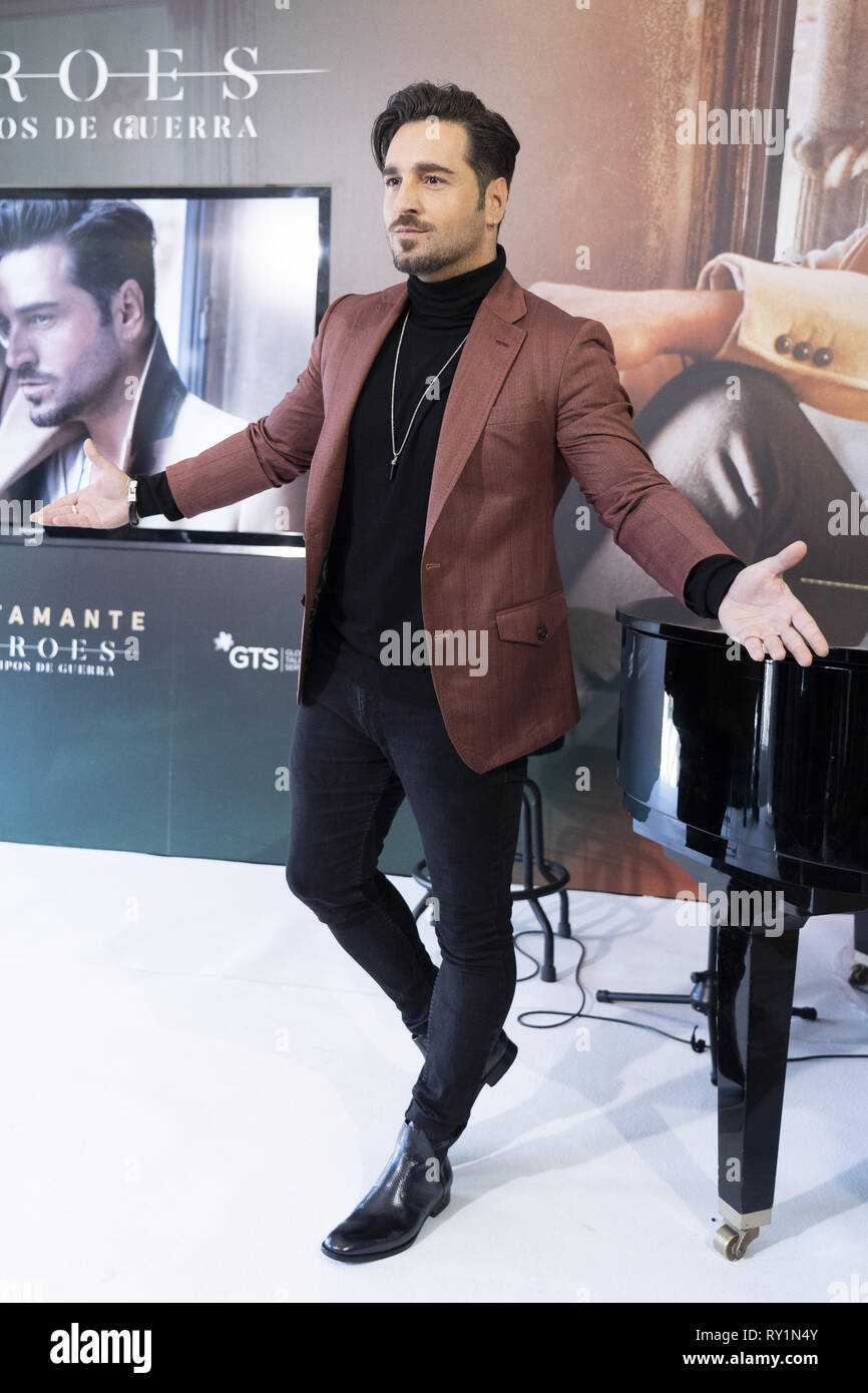 David Bustamante presents his new album ‘Héroes En Tiempos De Guerra