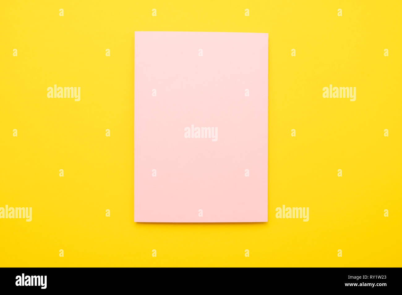 yellow and pink paper texture background. empty copyspace for your ad ...