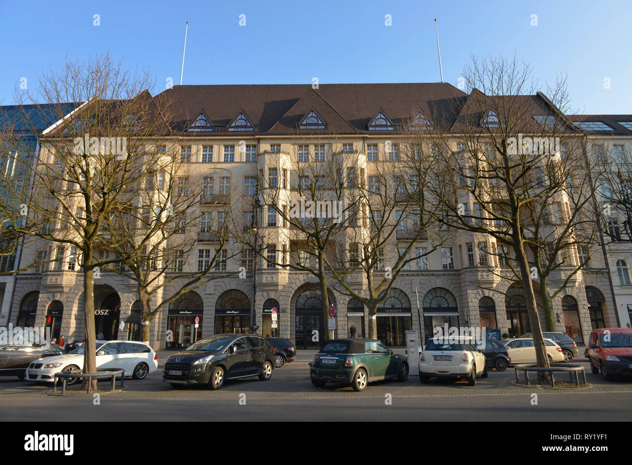 Haus Cumberland, Kurfuerstendamm, Charlottenburg, Berlin, Deutschland Stock Photo