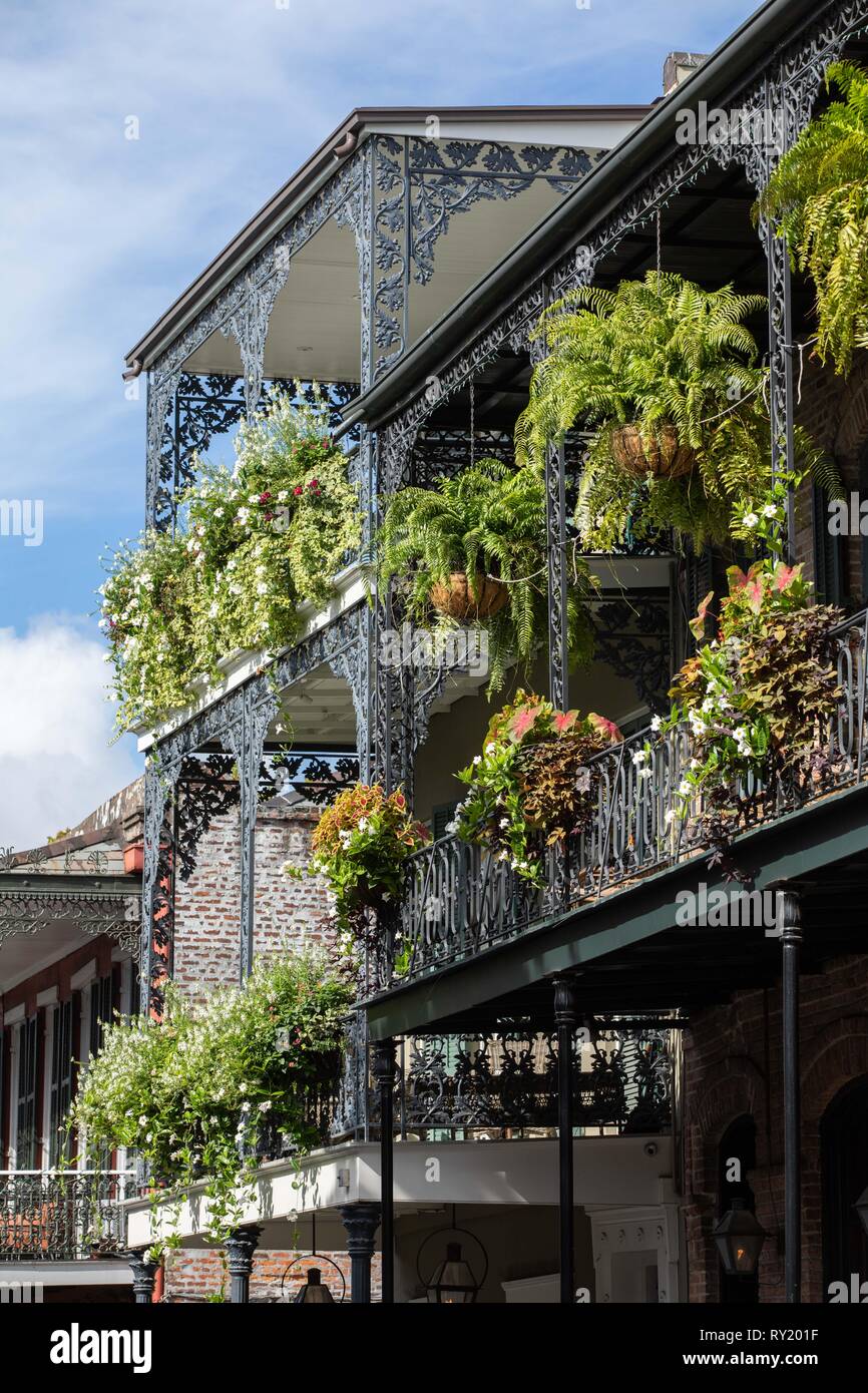 French Quarter. New Orleans, Louisiana. September, 2018 Stock Photo