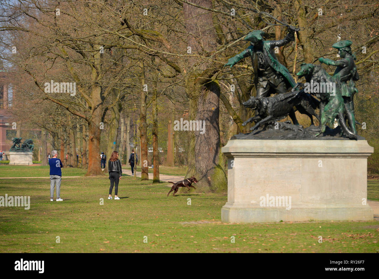 Fasanerieallee, Tiergarten, Mitte, Berlin, Deutschland Stock Photo