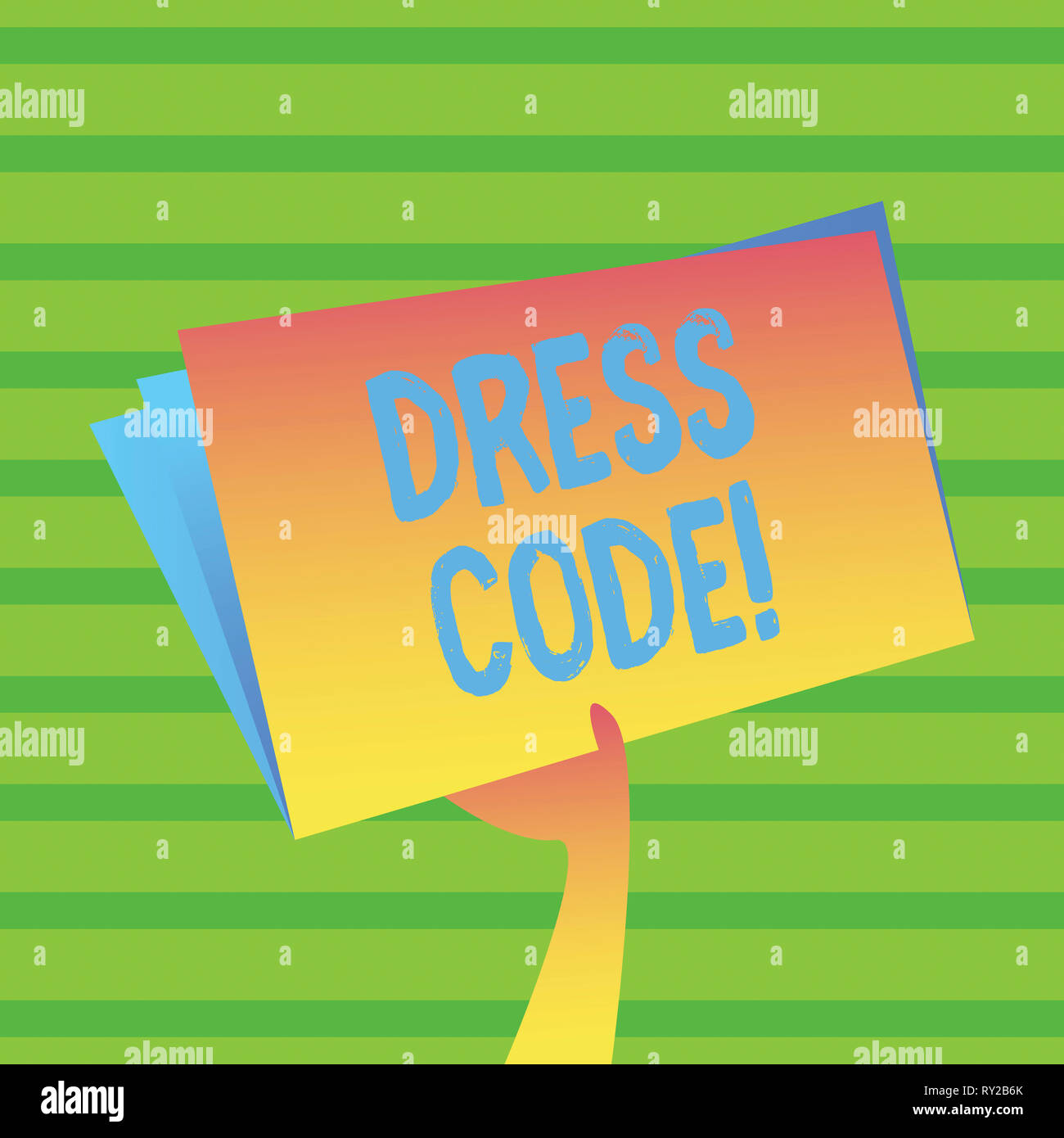 Word Writing Text Dress Code Business Photo Showcasing Rules Of