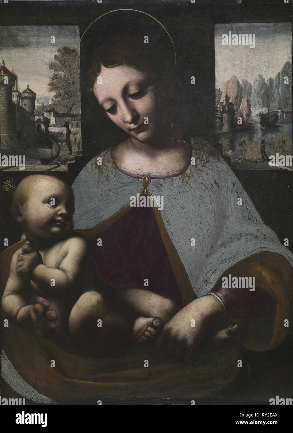 Leonardo da vinci virgin child hi-res stock photography and images - Alamy
