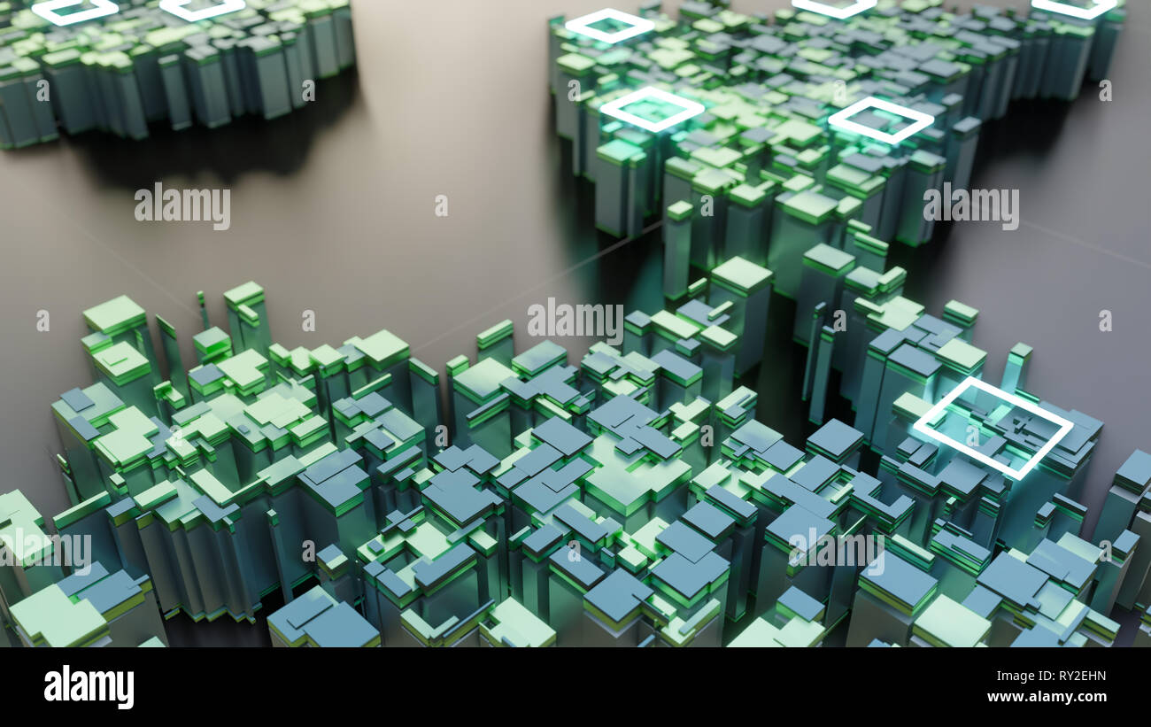 Abstract cubes background hi-res stock photography and images - Alamy