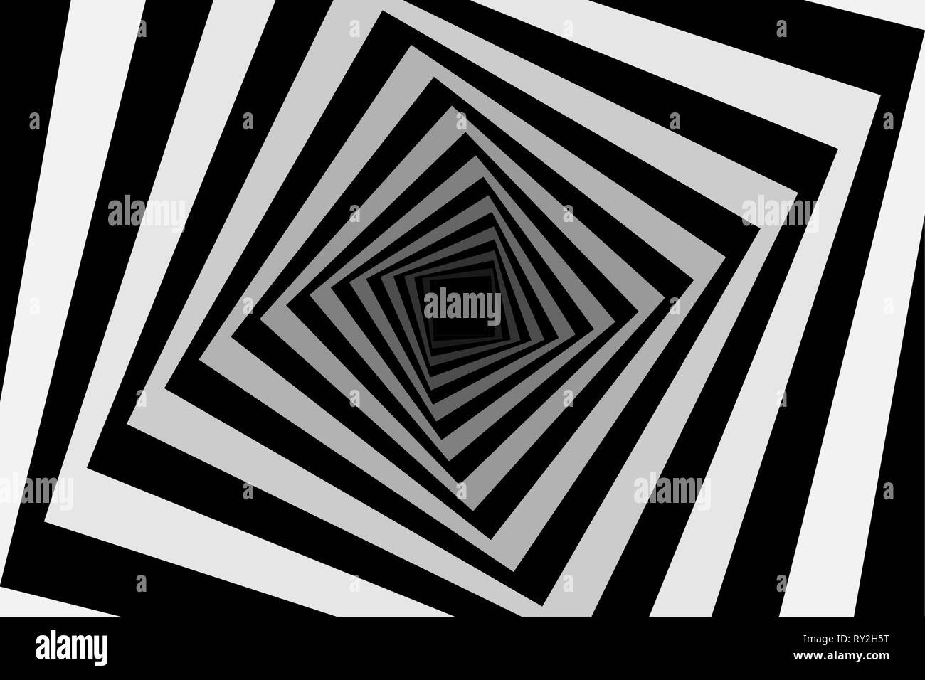 Black White Squares Optical Illusion High Resolution Stock Photography