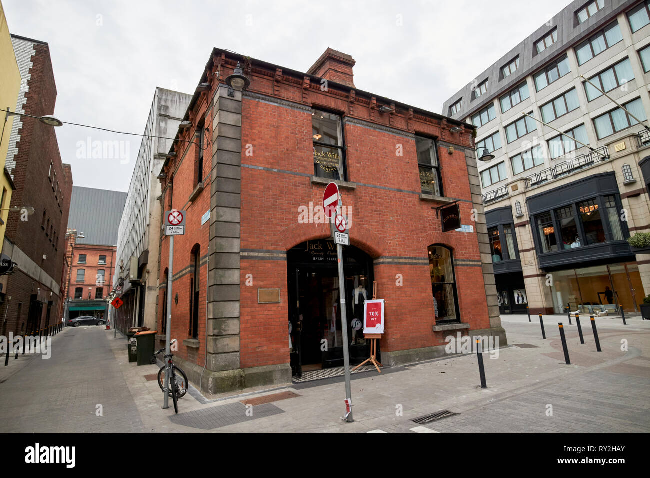 Jack Wills store in the old weights and measures office Dublin Republic of Ireland Europe Stock Photo