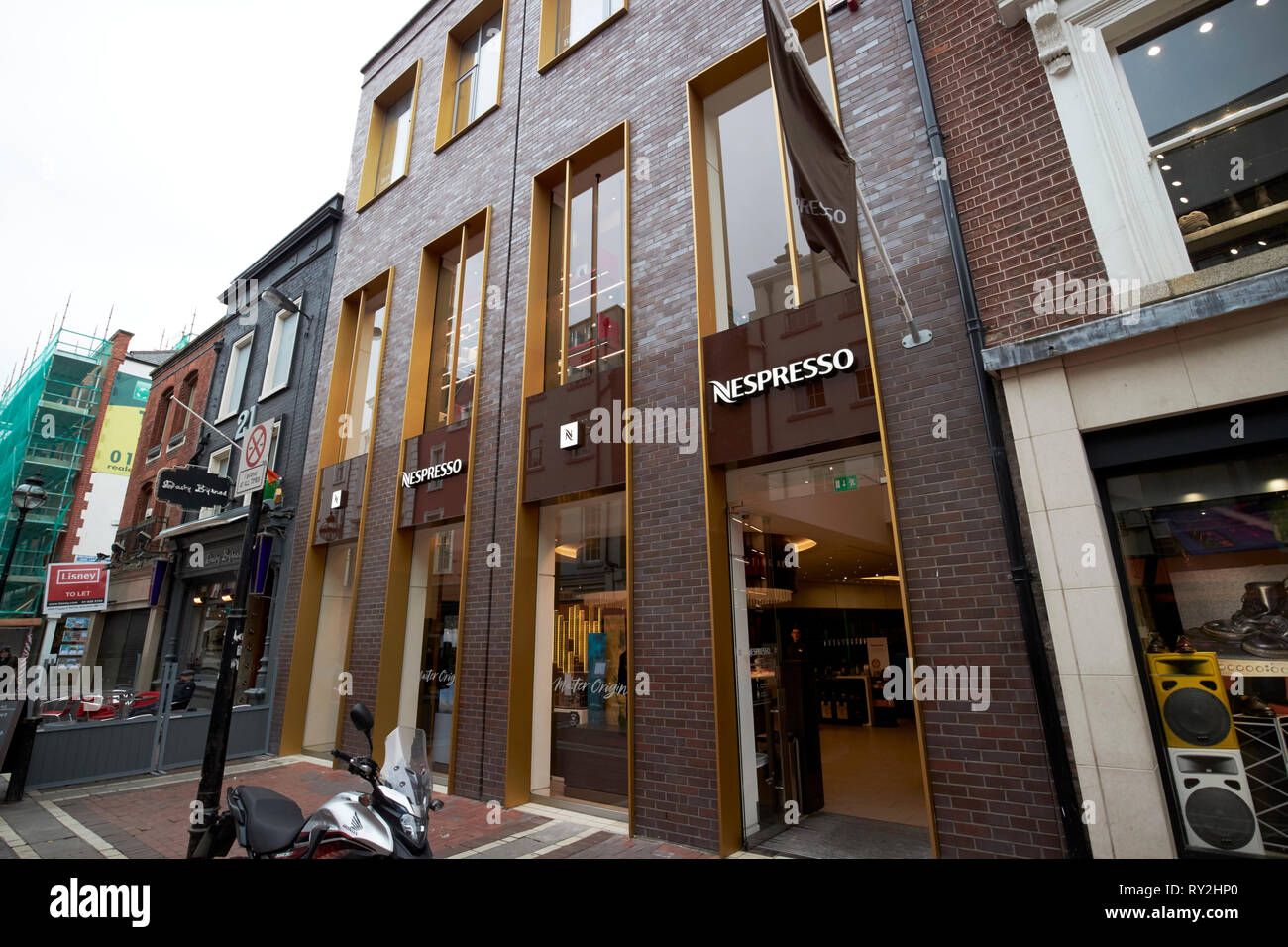 Nespresso boutique store on duke street Dublin Republic of Ireland Europe  Stock Photo - Alamy