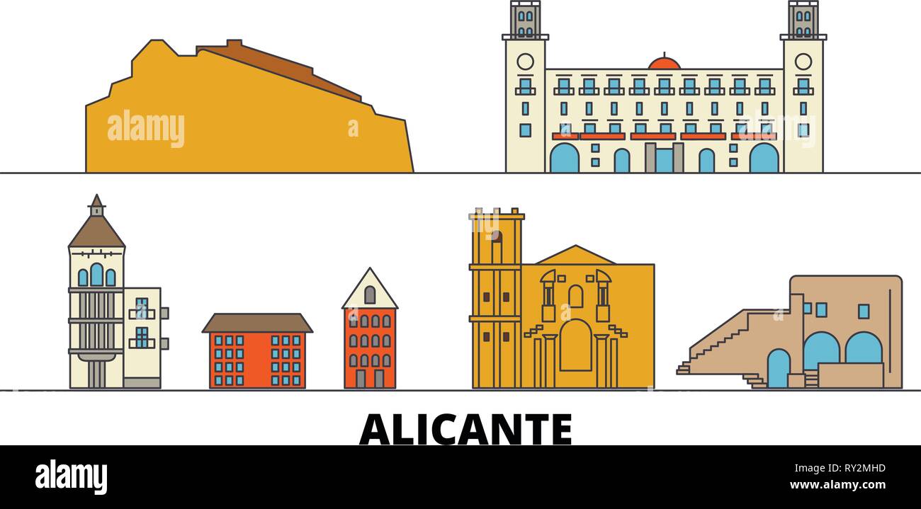 Alicante spain museum Stock Vector Images - Alamy