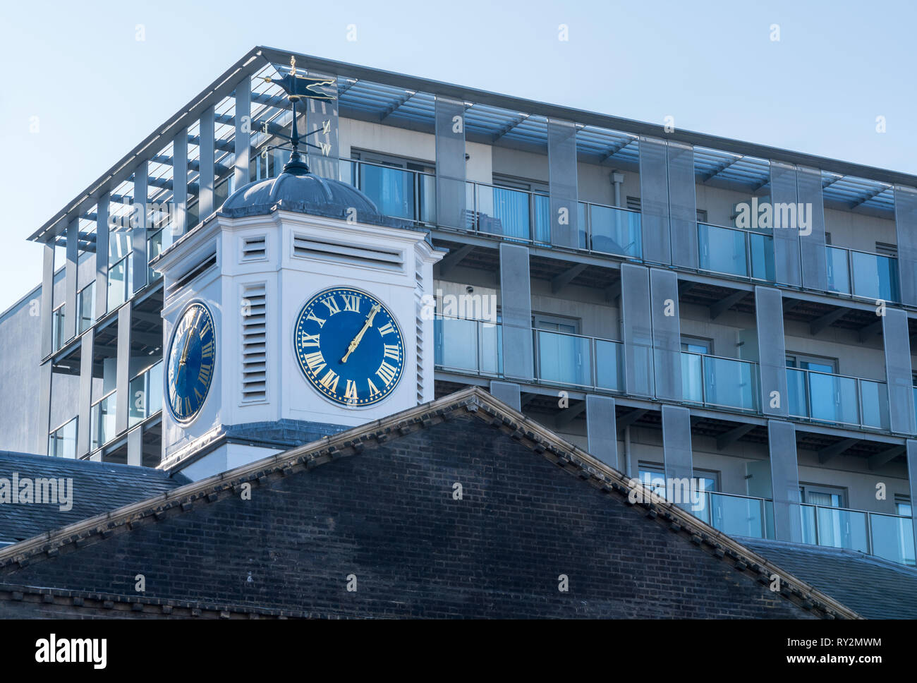 Modern apartments in redevelopment of Royal Arsenal in Woolwich Stock Photo Alamy
