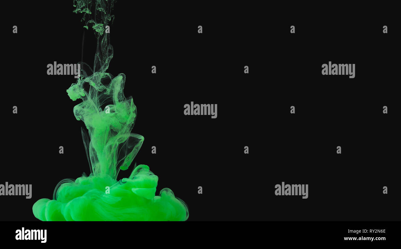 Color smoke underwater Stock Photo Alamy