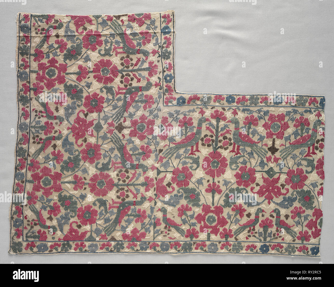Portion of a Bed Sheet or Valance, 1500s 1600s. Greece, Sporades