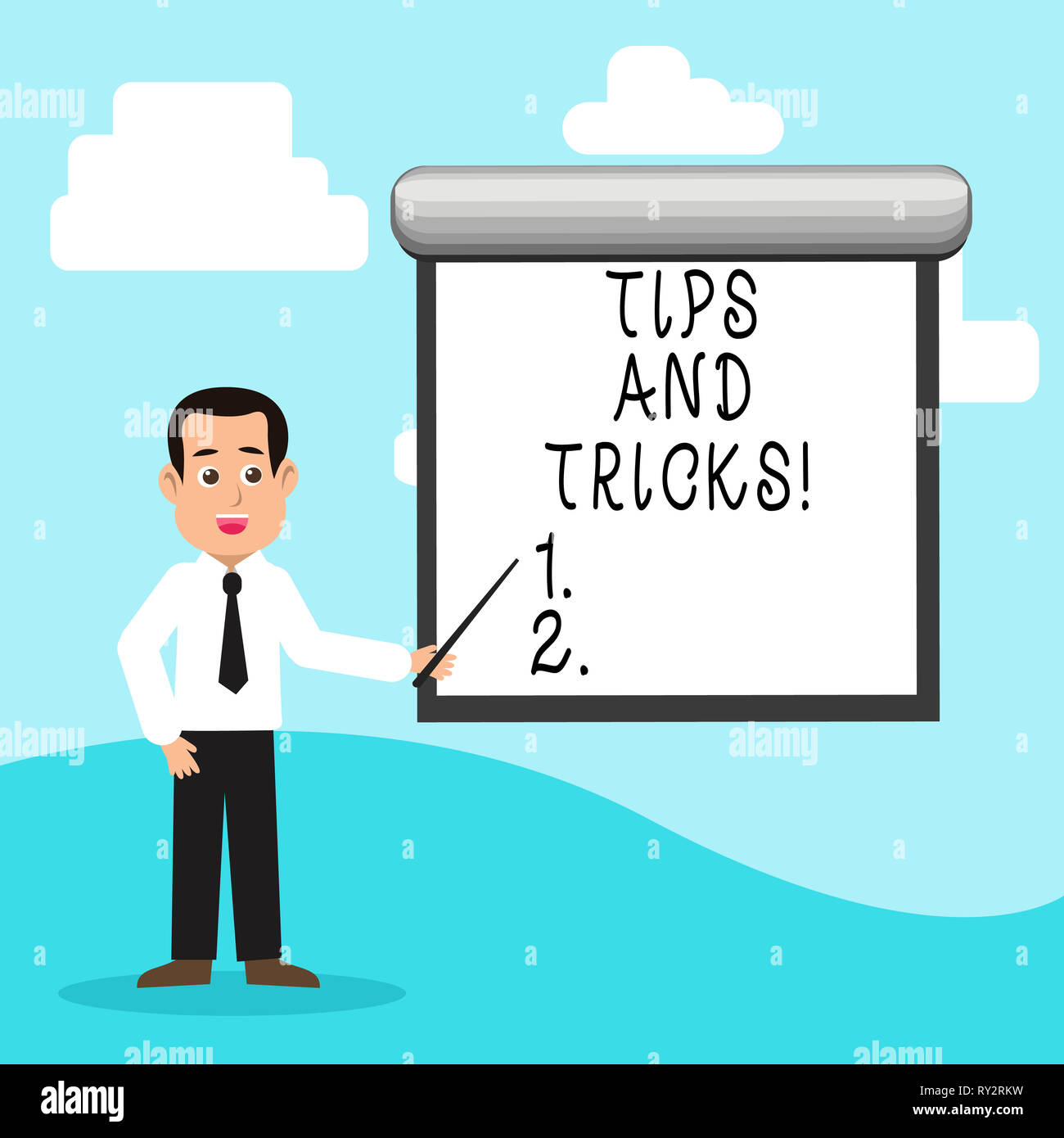 Handwriting text Tips And Tricks. Conceptual photo Suggestions to Make ...