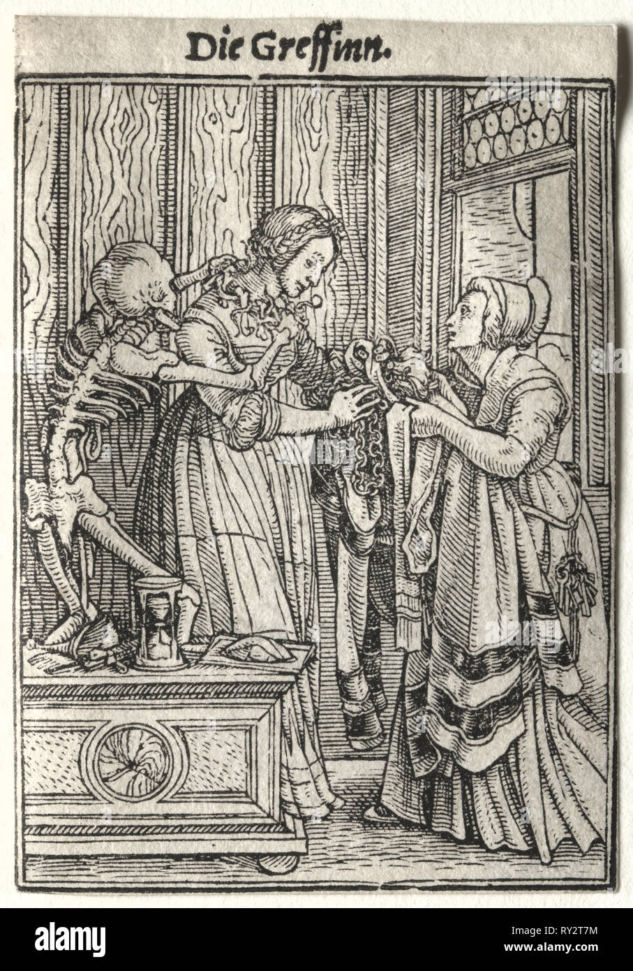 Dance of Death The Countess. Hans Holbein (German, 1497/981543
