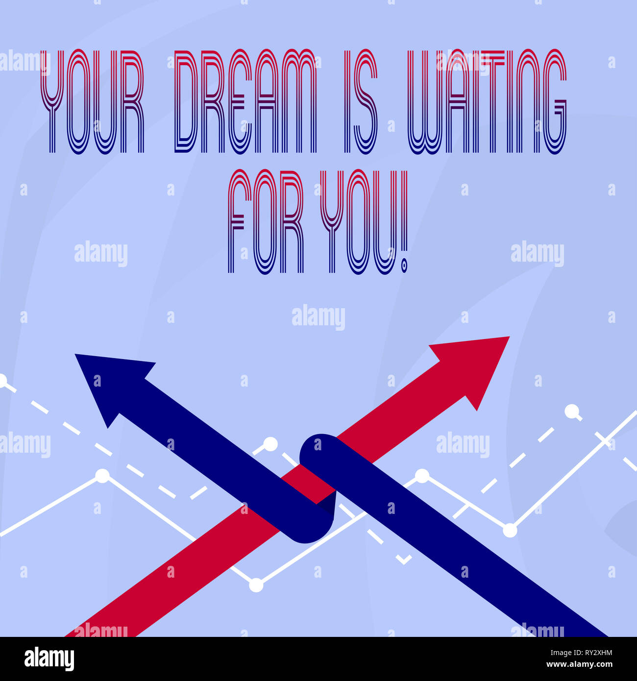 Conceptual hand writing showing Your Dream Is Waiting For You. Concept  meaning Goal Objective Intention Target Yearning Plan Stock Photo - Alamy