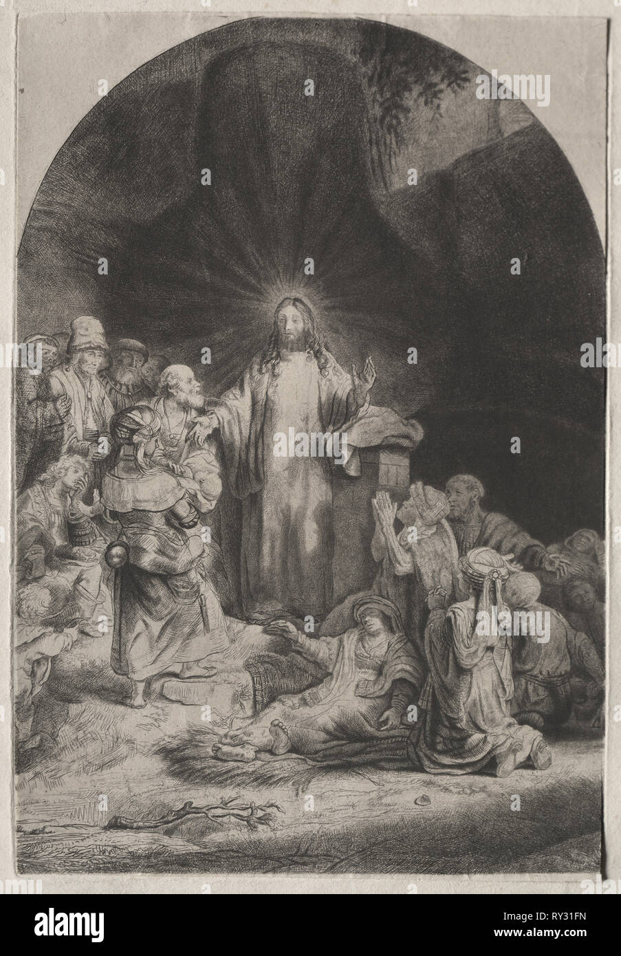 The hundred guilder print rembrandt hi-res stock photography and images ...