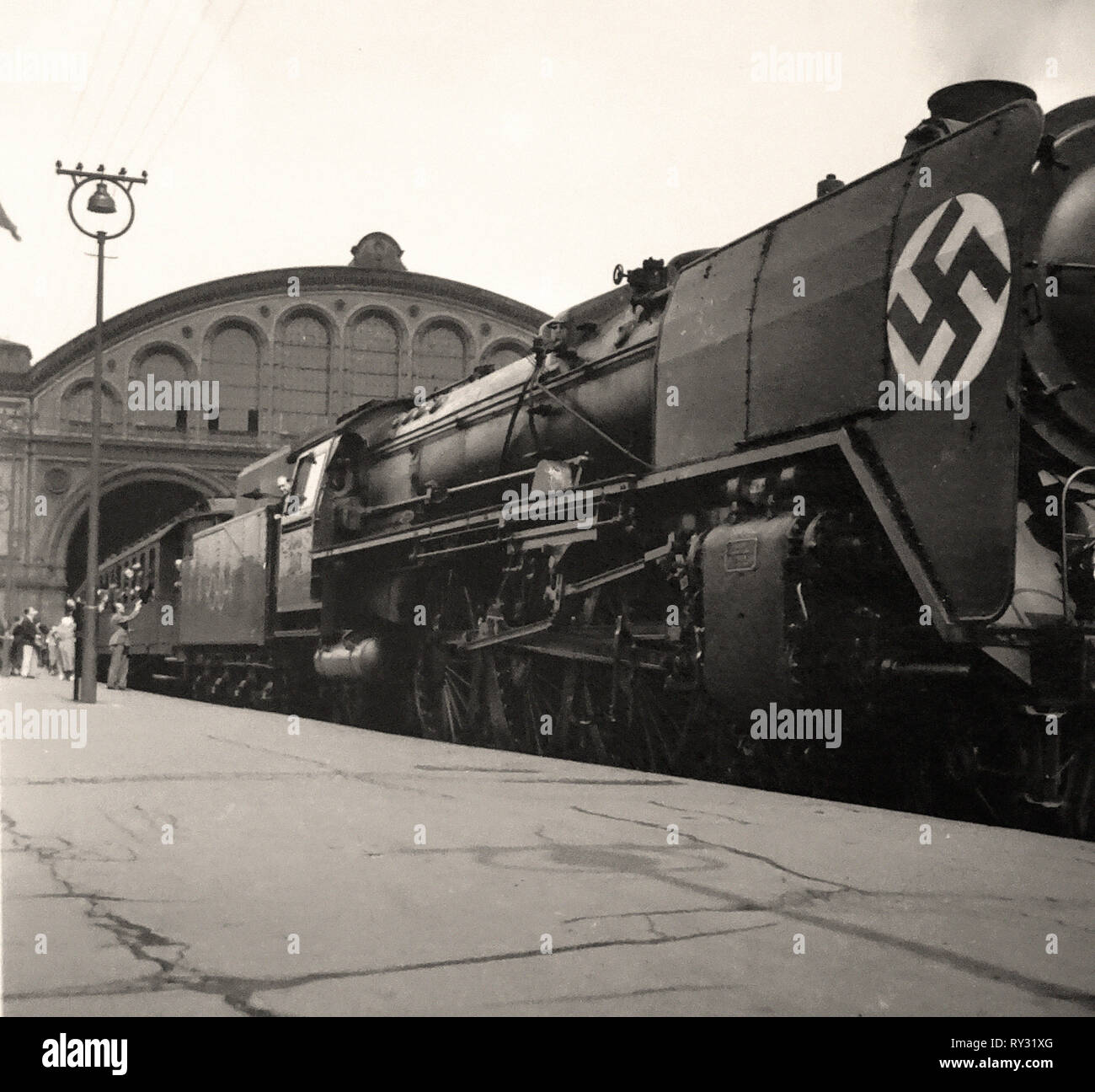 1936 Olympic Games Berlin the German Reich Railway in the Service of