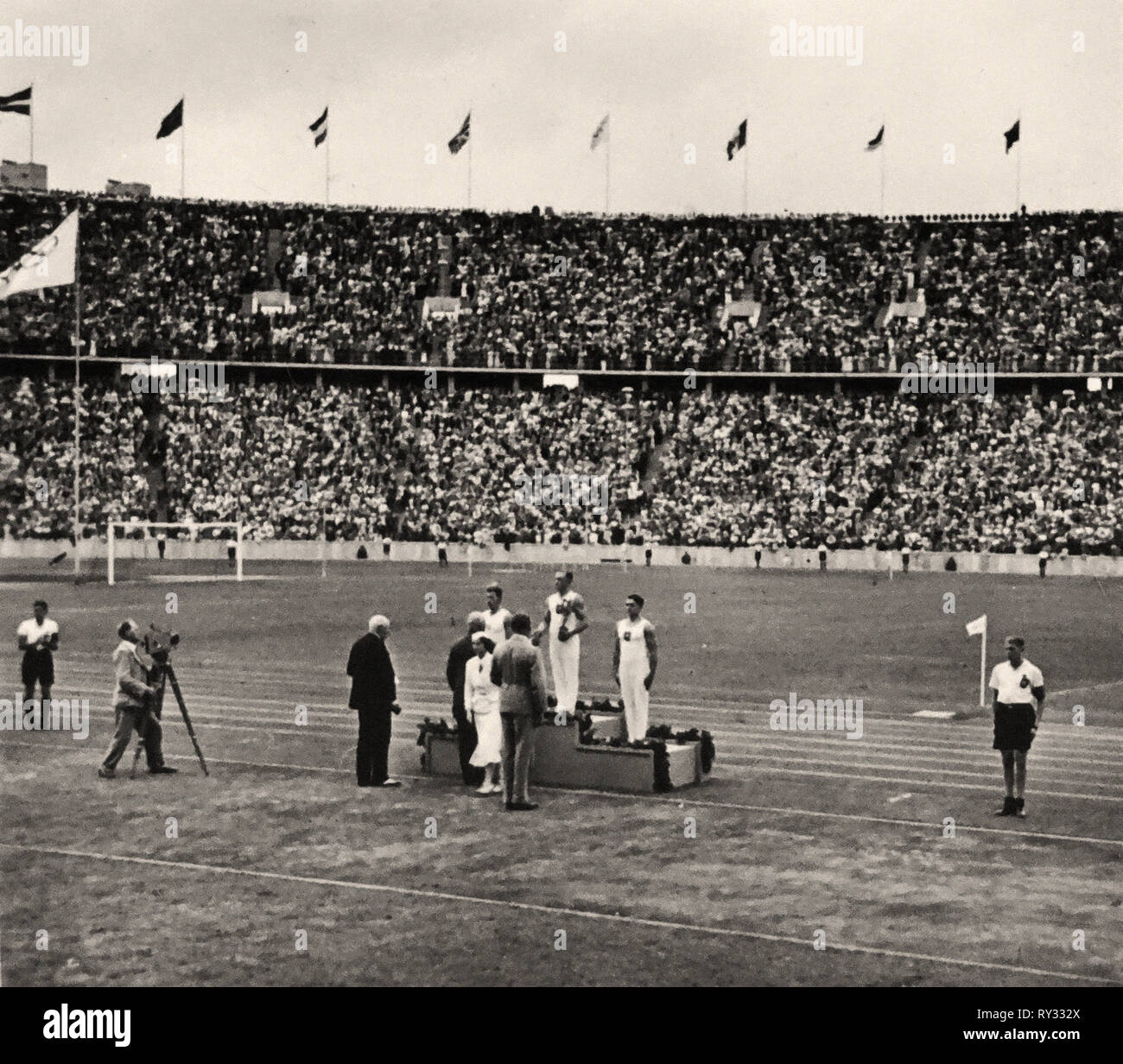 192-q 1936 KING PAUL of GREECE Berlin  Summer Olympics  PHOTO 