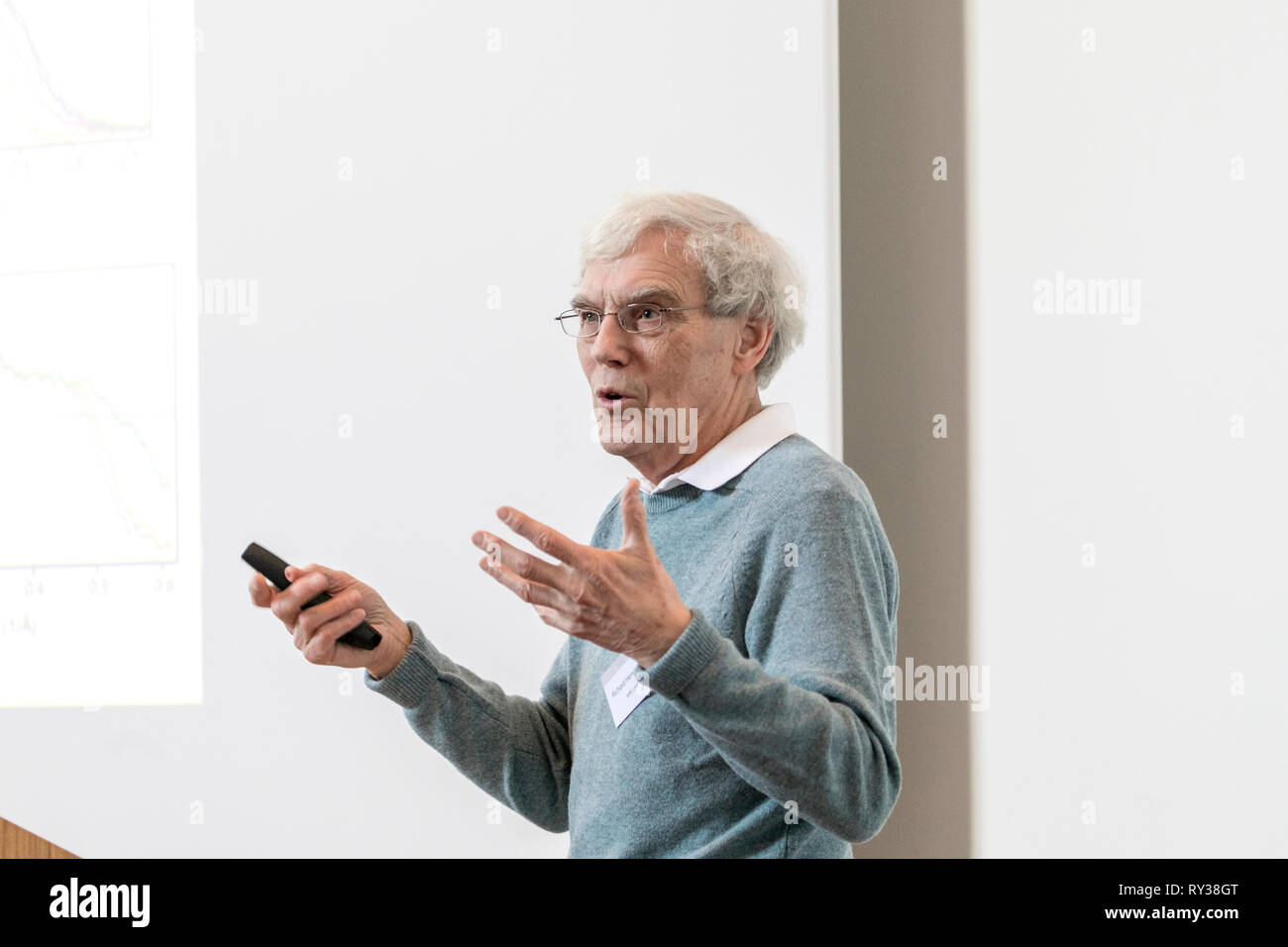 Richard Henderson, Nobel Prize winner for Chemistry 2017 (Picture 2019) Stock Photo