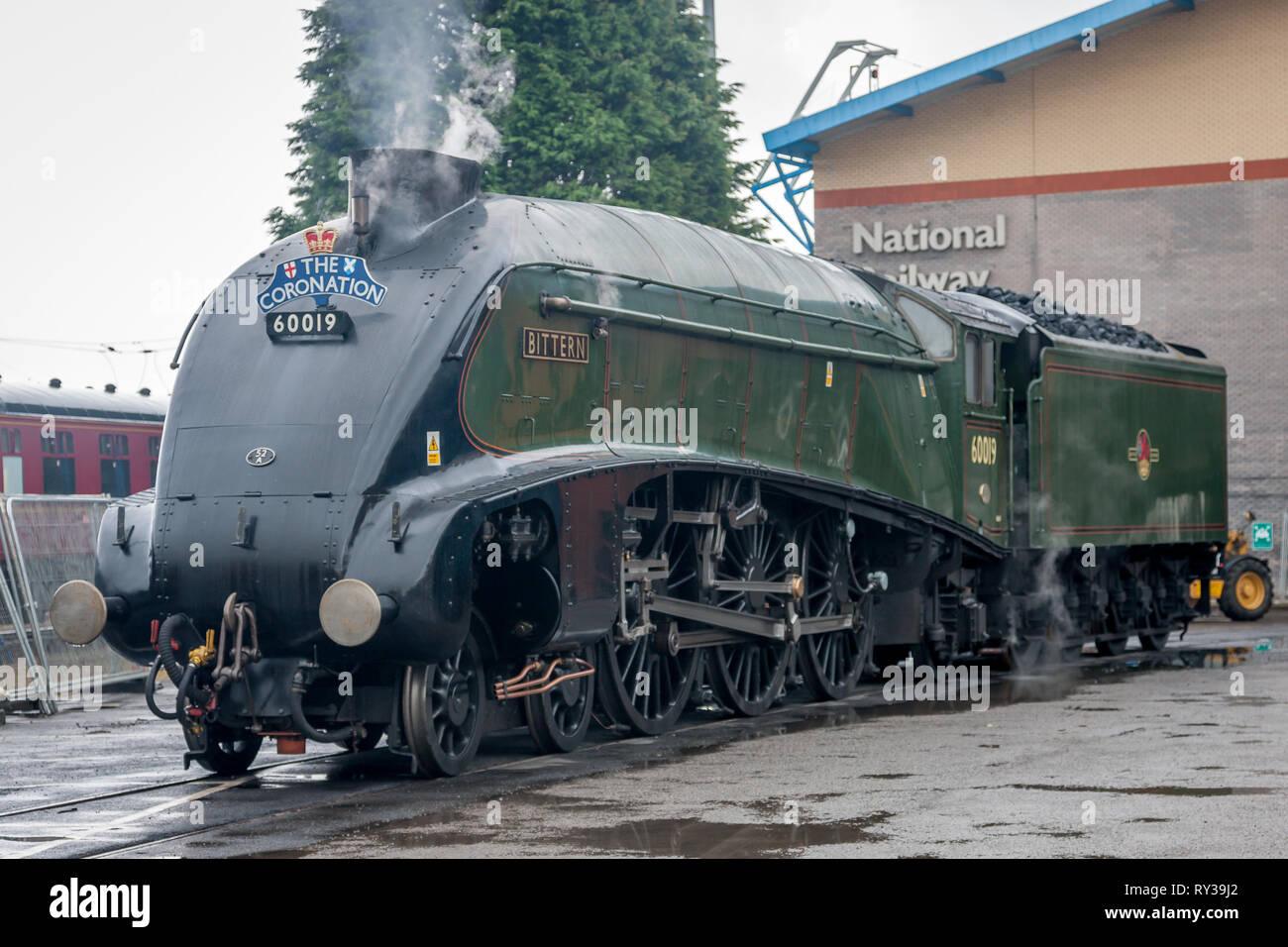 LNER 'A4' 462 No. 60019 'Bittern', NRM, York Stock Photo Alamy
