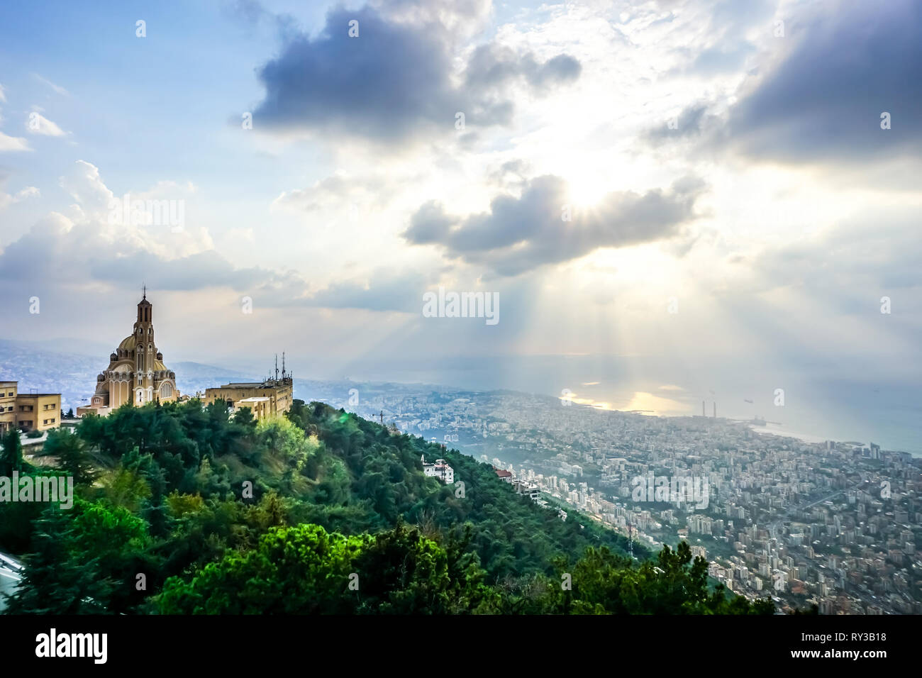 Harissa Our Lady Of Lebanon Marian Shrine Pilgrimage Site Saint Paul Harissa Our Lady Of Lebanon Marian Shrine Pilgrimage Site Saint Paul